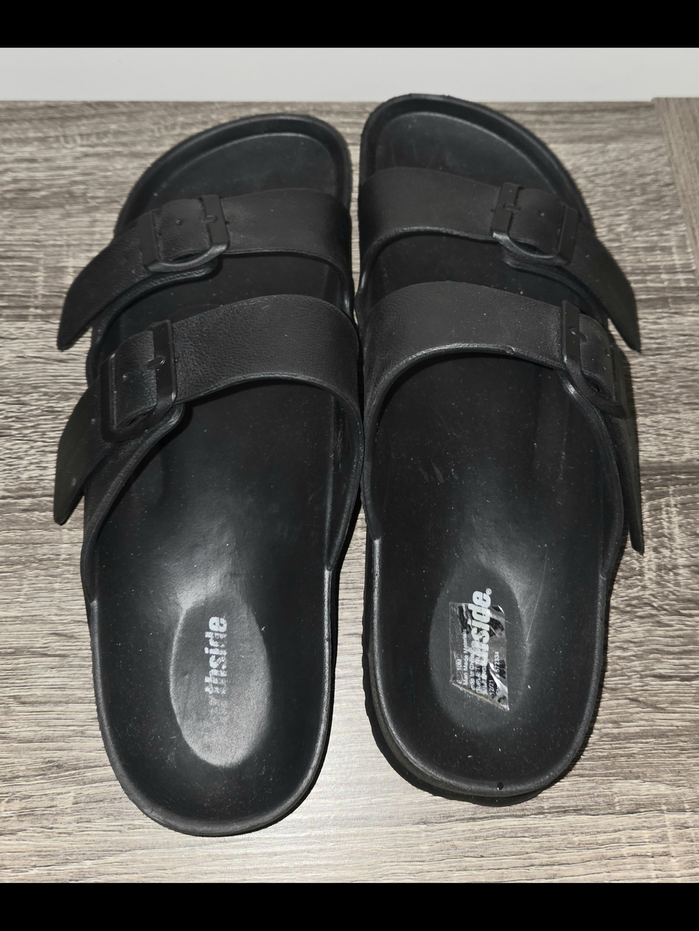 Northside Splash Footbed Sandals with Buckled Two Band Womens 10M #572334 SEE PI